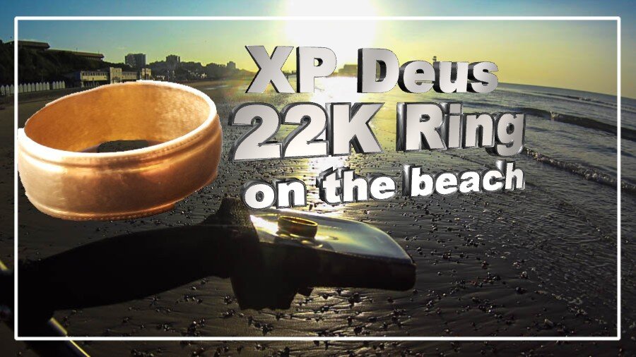 Xp deus beach detecting gold Xp deus beach detecting gold