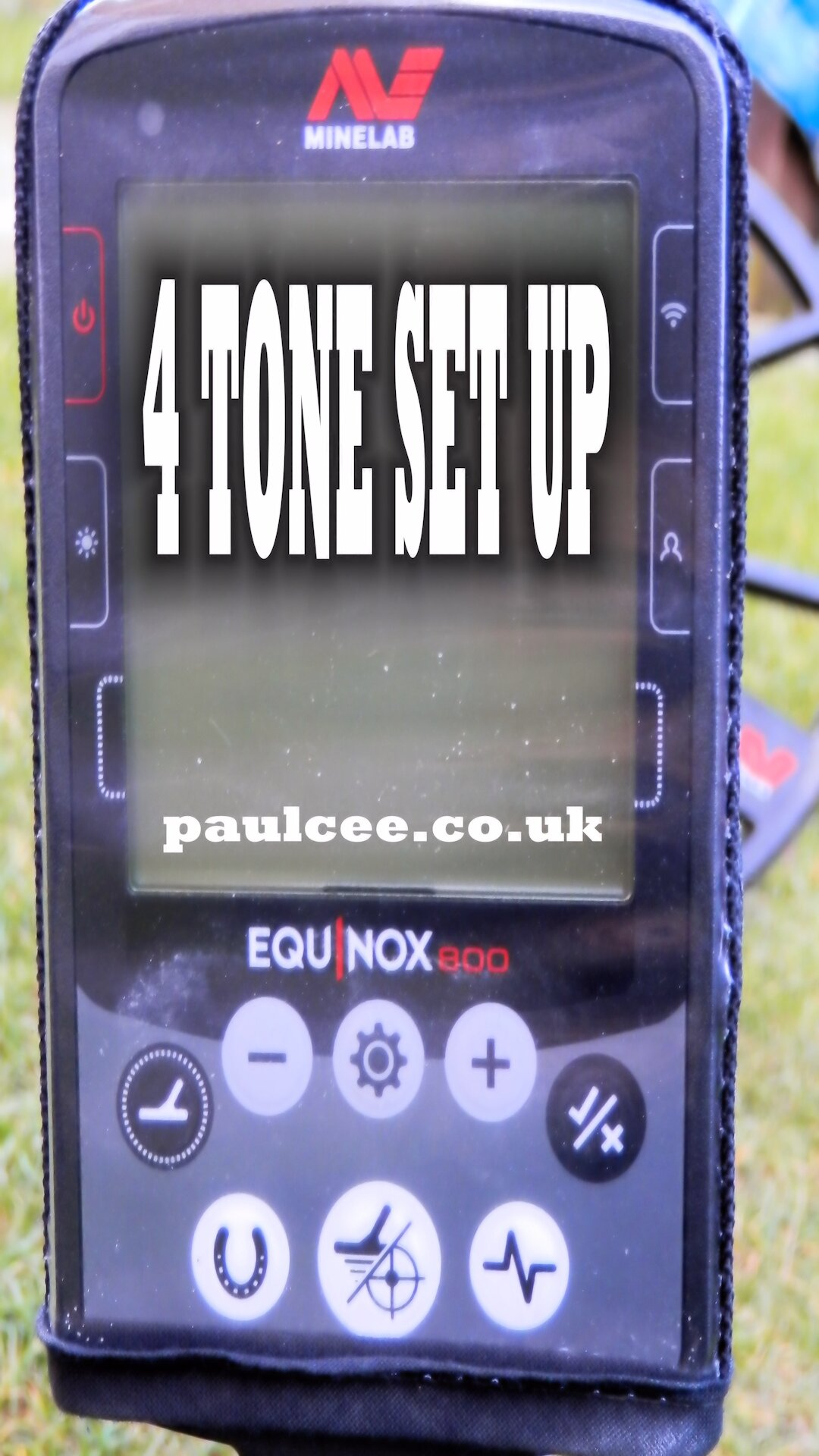 minelab equinox 4 tone settong set up the minelab equinox in 4 tones