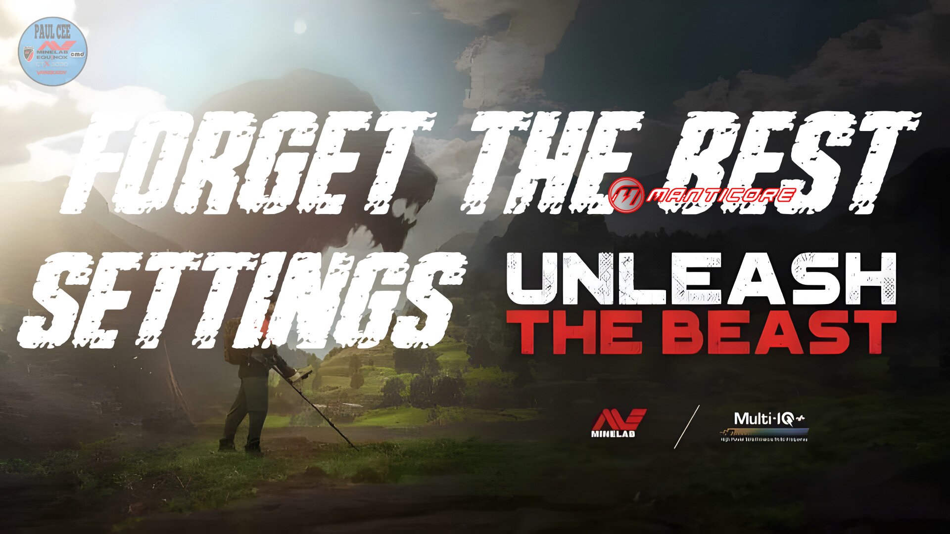minelab manticore settings how to setup and use a minelab manticore
