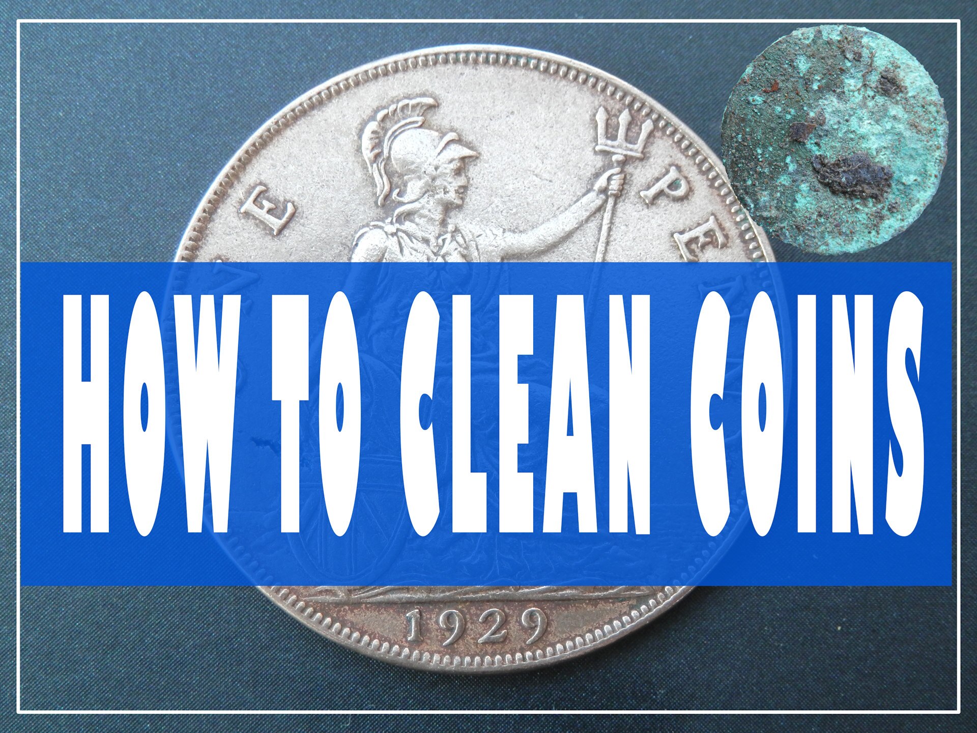 clean corroded old copper coins Metal Detecting UK Metal Detecting UK