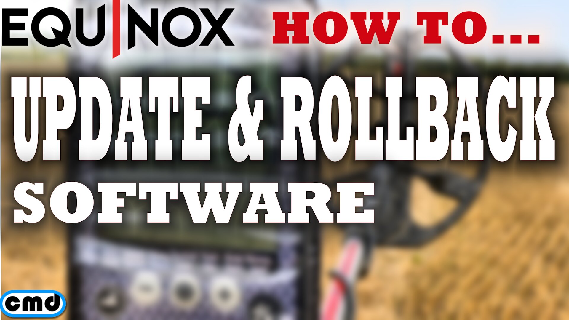 how to update a minelab equinox how to update a minelab equinox