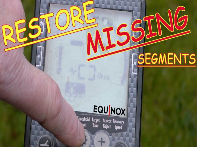minelab equinox discrimination problems