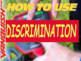 minelab vanquish discrimination tutorial