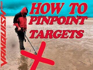 how to pinpoint with a minelab vanquish