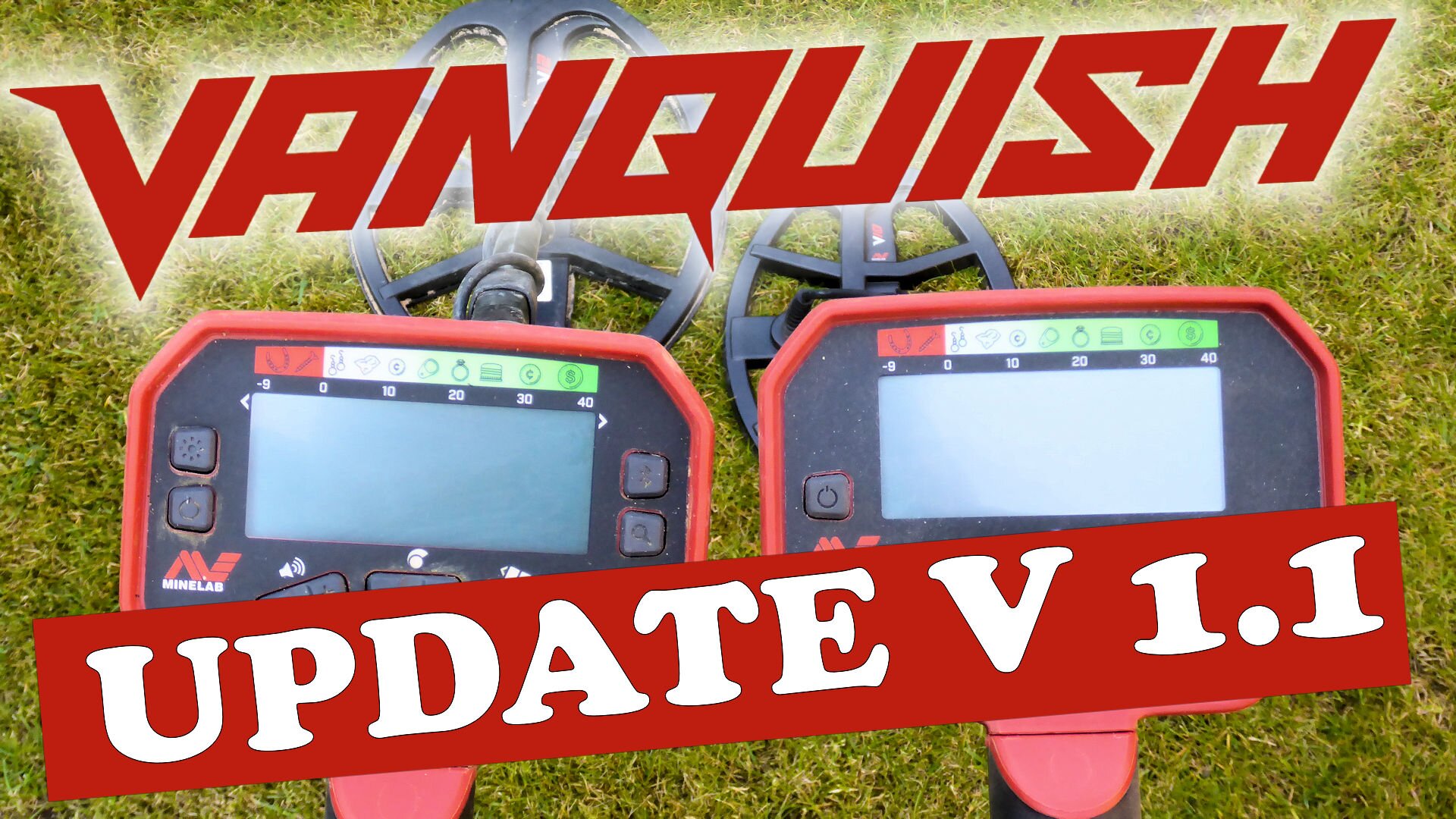 how to update a minelab vanquish