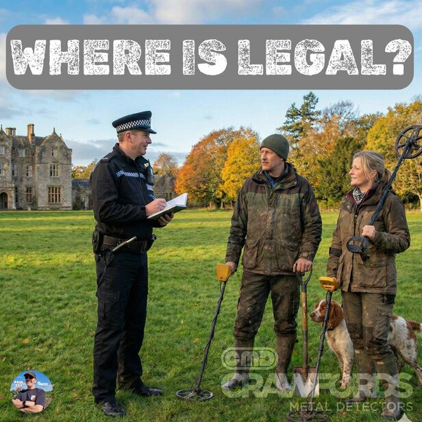 where can you go metal detecting in england that is legal, is metal detecting legal on public footpaths
