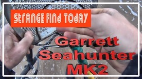 Garrett Seahunter MK2 beach detecting treasure