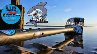 anderson 2 part carbon travel sandscoop shaft