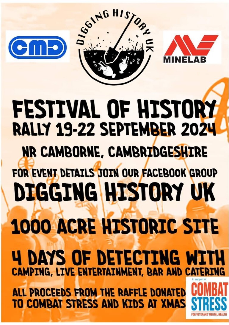 metal detecting rally 2024