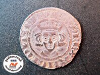copper nose coin henry hammered coin