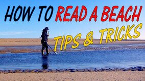 Where and How to metal detect on a beach hints and tips