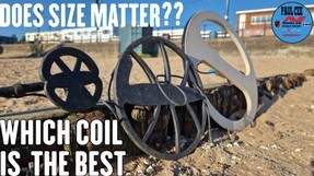 how to choose the right search coil for where you are metal detecting