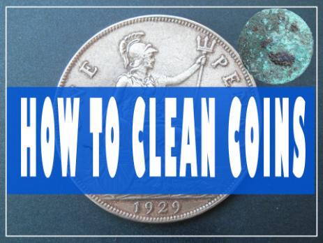 how to clean coins