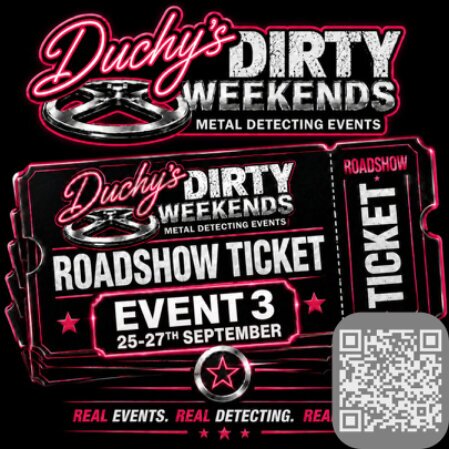 a metal detecting rally weekend in september 2026, an alternative to Detectival or the RCM rally