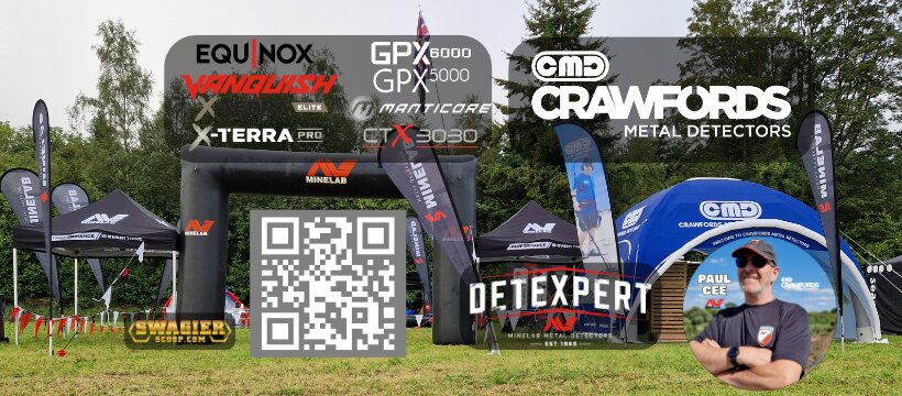 Minelab Detexpert Paul Cee, shows all the information you need for your beach metal detecting Adventure