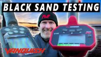 Nokta Simplex vs Minelab Vanquish UK metal detecting on the beach Nokta Macro Simplex Beach Metal Detecting