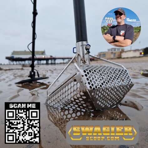 the best heavy duty sand scoop in the uk for HEAVY SAND beach detecting, and fast target recovery