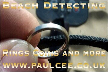 metal detecting on cleethorpes beach