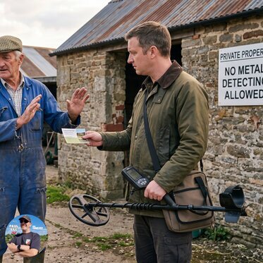 No metal detecting permission what to do to gain metal detecting permission