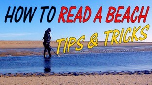 Where and How to metal detect on a beach hints and tips
