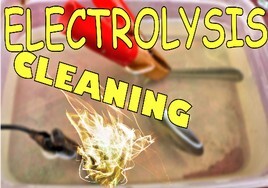 Electrolysis for metal detecting coin cleaning how to clean dirty silver and coins found metal detecting