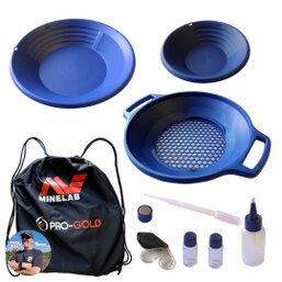 find gold in the uk, a starter kit from Minelab and crawfords metal detectors