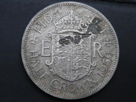 Half Crown beach Detecting old coins found on the beach