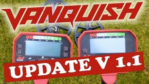 how to update minelab vanquish software