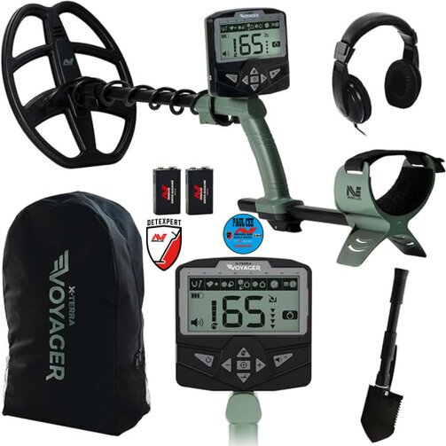 minelab voyager is a good metal detector for beginners
